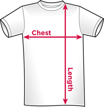 sizing t-shirt